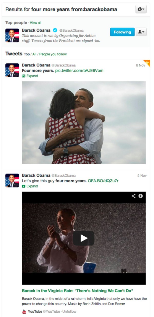 Twitter _ Search - four more years from_barackobama