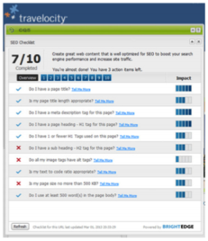 Travelocity Content Creation & SEO