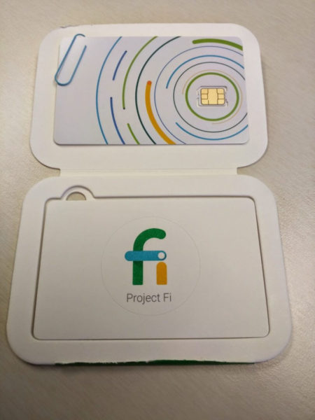 Google Project Fi SIM Card