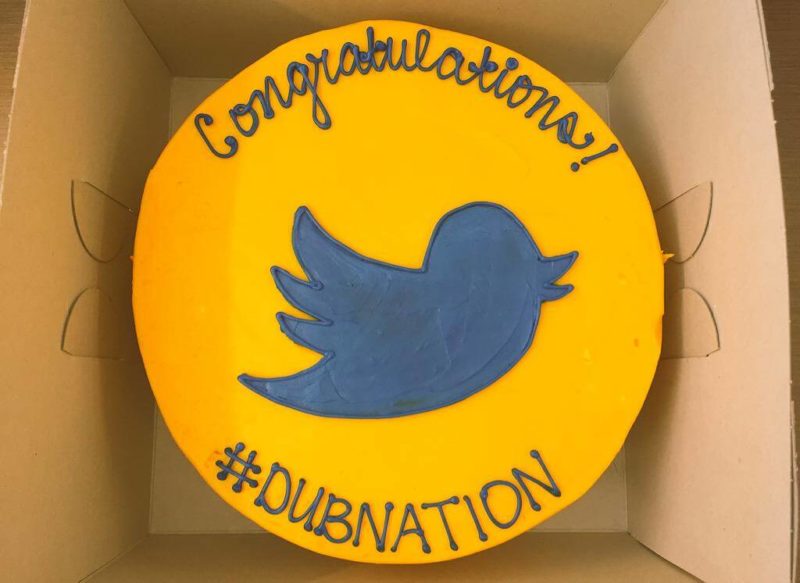 Golden State Warriors Championship Twitter Cake