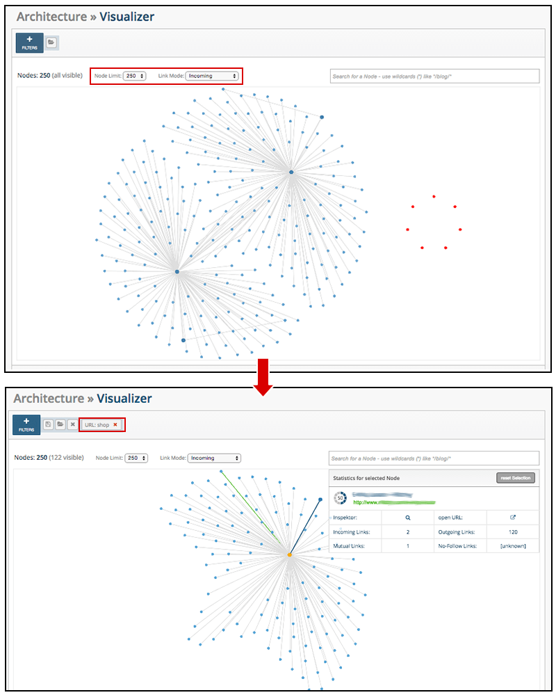 internal link graph