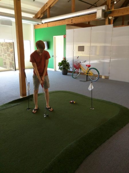 Google Indoor Mini Golf