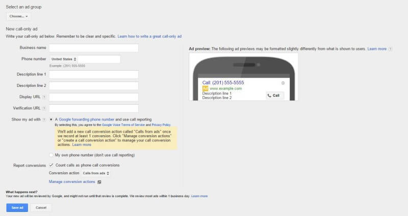 Screenshot from Google.com taken December 2015.