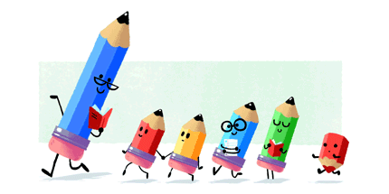 Teachers day google doodle 2016
