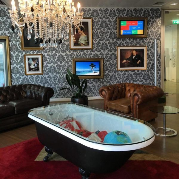 Google Bathtub Table