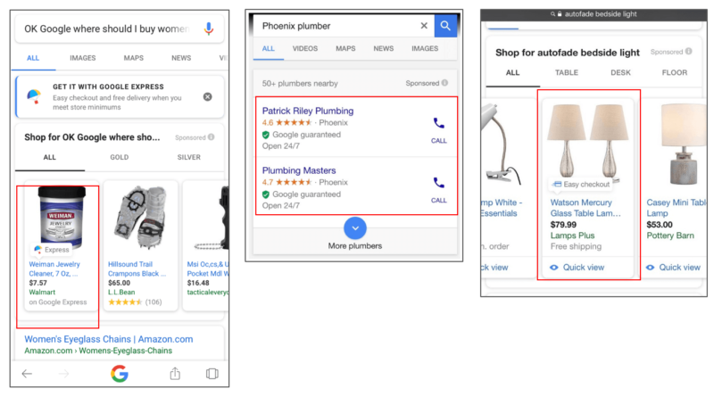 Google Ad Programs Express Services Purchases