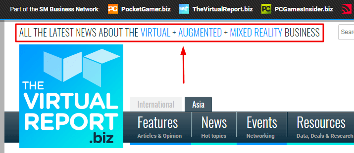 TheVirtualReport Tagline