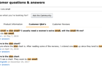 Amazon customer question answer