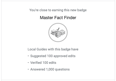 Master Fact Finder