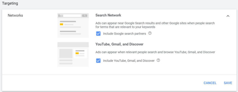 Google Shopping Gmail Discover Youtube