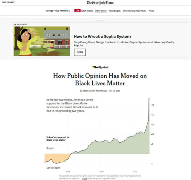 Ad Exclusions Black Lives Matter Nyt