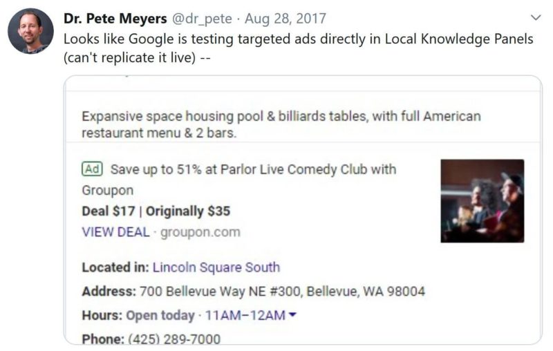 Ads Local Google Results Pete Meyers