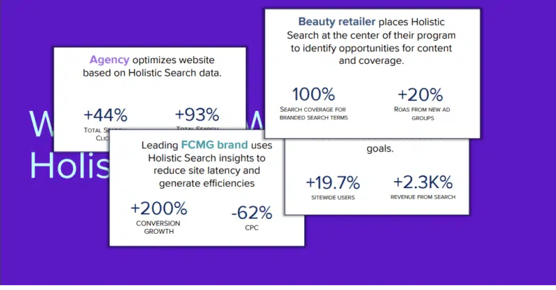 potential growth opportunities of holistic search strategies