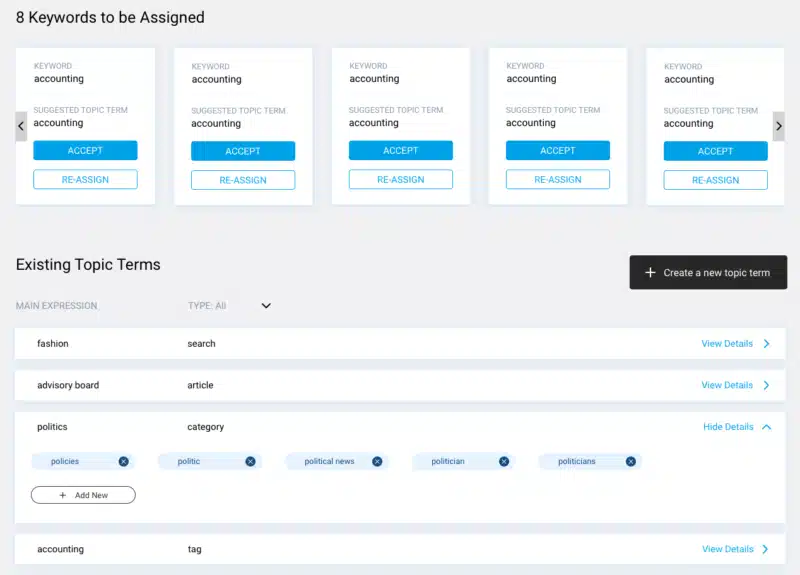 Taxonomy Tool