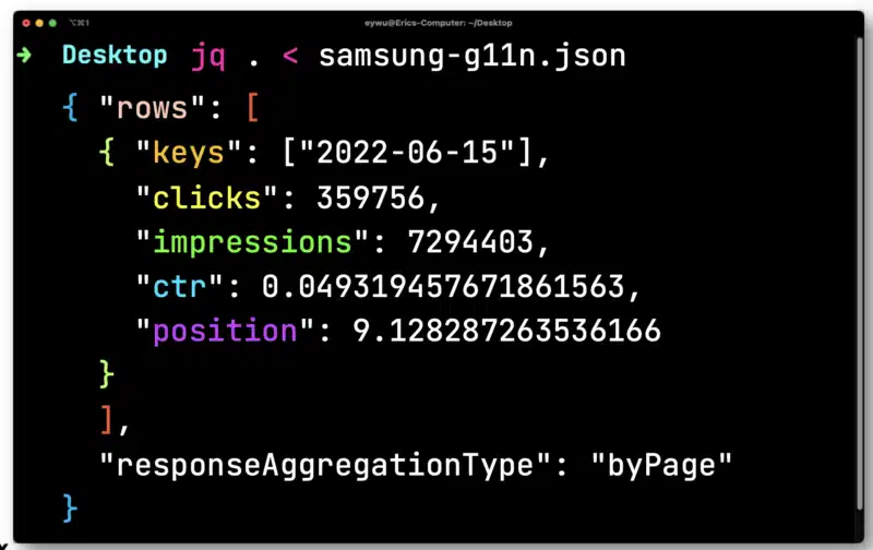 20 Json With Jq