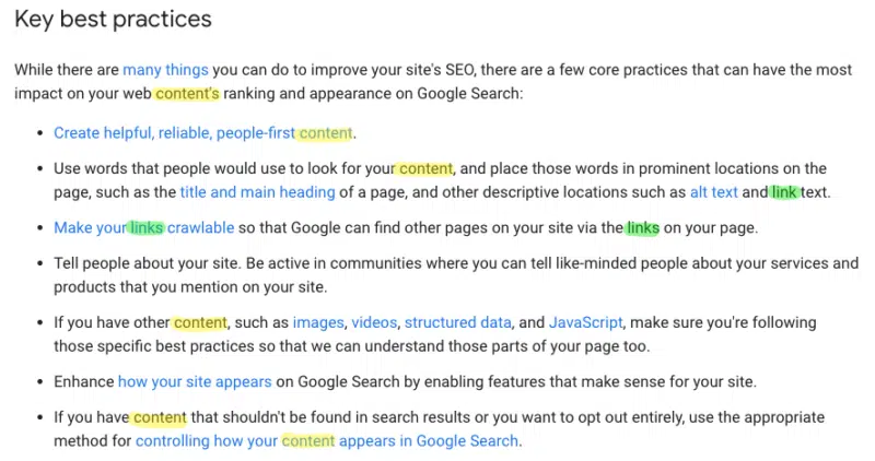 Google Search Essentials Key Best Practices