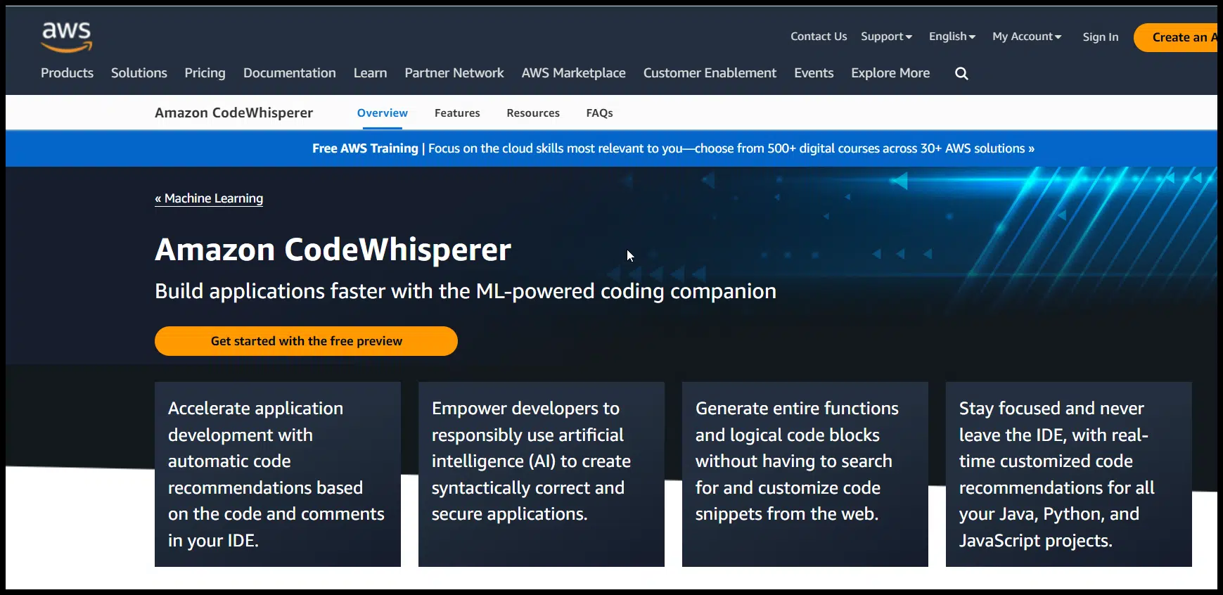 Amazon CodeWhisperer