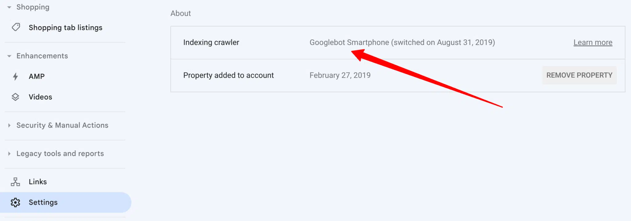 Google Search Console Indexing Crawler