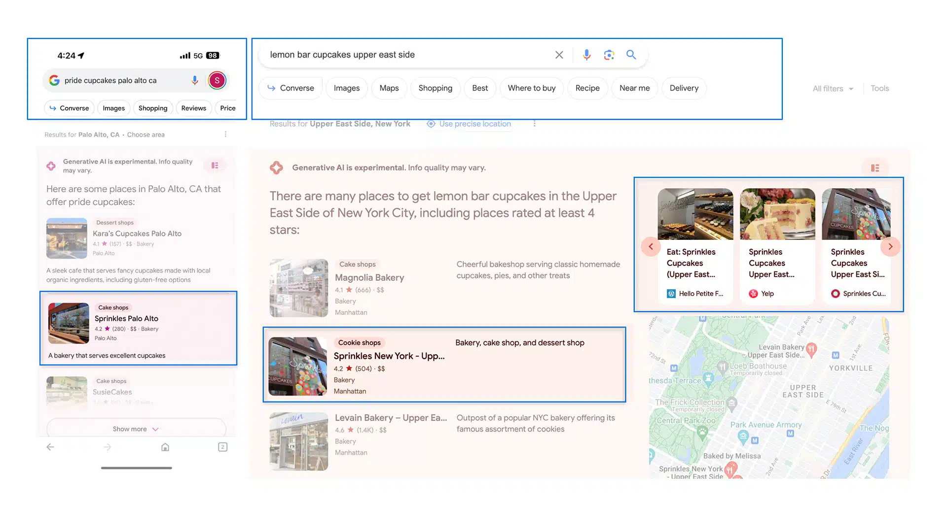 Local SERP Results AI Powered Search Planet