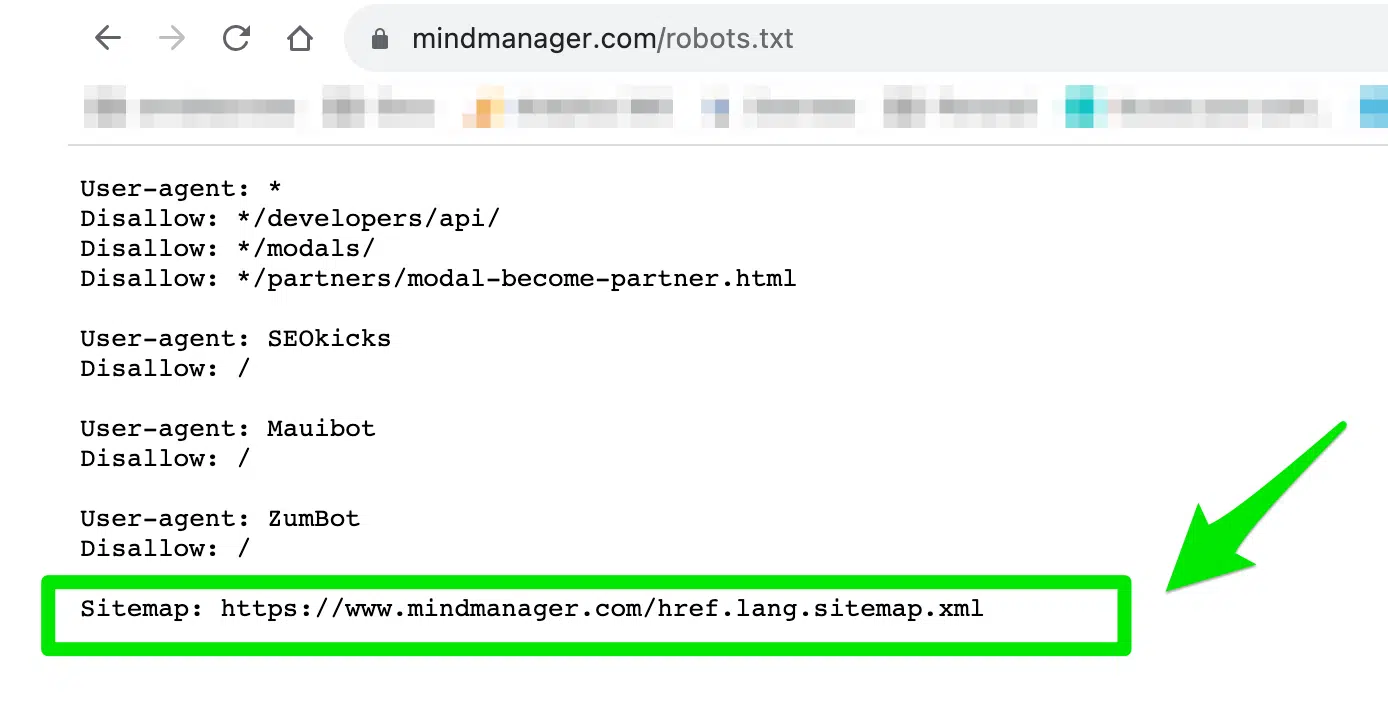 Include all your XML sitemaps in your robots.txt file