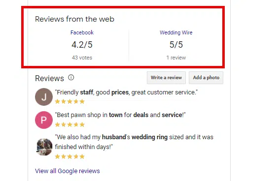 Reviews from web