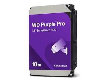 Western Digital 10TB WD Purple Pro Surveillance SATA 6Gb s 3.5 Internal Hard Drive , WD101PURP, 41270643, Hard Drives - Internal