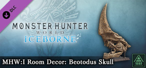 Monster Hunter World: Iceborne - Mobiliario para tu hogar en MHW:I: cráneo de Beotodus