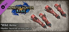 Monster Hunter Rise - Pieza de armadura superpuesta "Brazos salvajes"