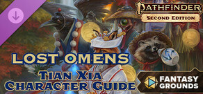 Fantasy Grounds - Pathfinder 2 RPG - Lost Omens: Tian Xia Character Guide