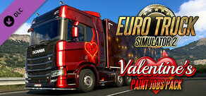 Euro Truck Simulator 2 - Valentine's Paint Jobs Pack