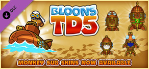 Bloons TD 5 - Steampunk Monkey Sub Skin