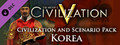 Civilization V - Civ and Scenario Pack: Korea