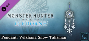 Monster Hunter World: Iceborne - Anhänger: Velkhana-Schneetalisman