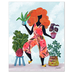 "Plant Mama" 8"x10" Matte Art Print