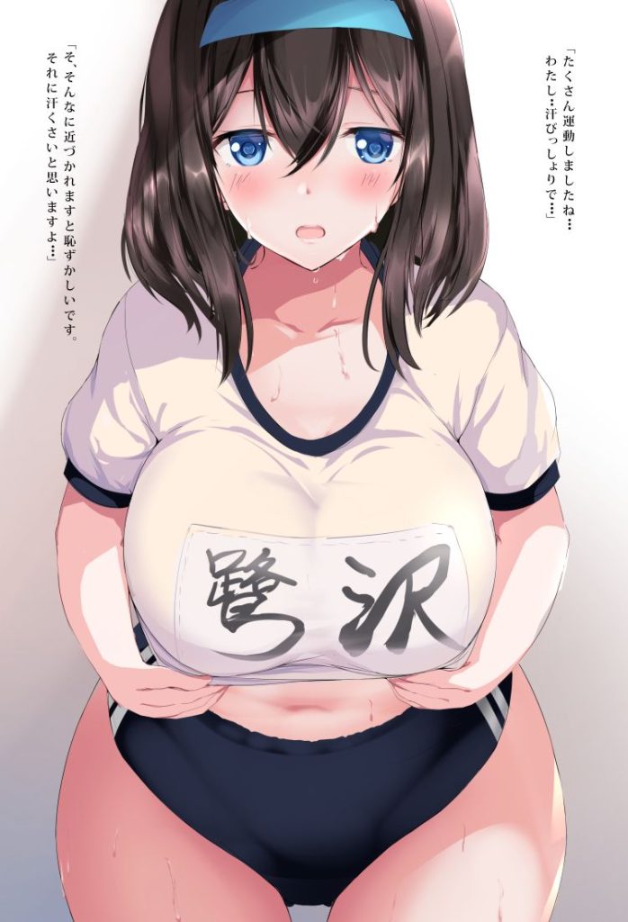 体操服・ブルマの二次エロ画像で抜きたい！