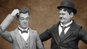 Wandering Planet Toys' Laurel and Hardy Action Figures (Slideshow )