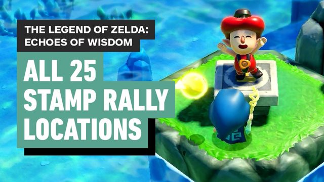 Legend of Zelda: Echoes of Wisdom - All 25 Stamp Rally Locations