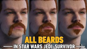 All Beards in Star Wars Jedi: Survivor (Slideshow STAR WARS ジェダイ：サバイバー)