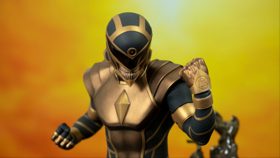 Mighty Morphin Power Rangers Gallery: Death Ranger Deluxe PVC Statue Images (Slideshow )