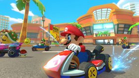 Mario Kart 8 Deluxe - Pista Coconut Mall atualizada com um novo boss final (Notícias Mario Kart 8 Deluxe)