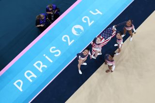 Who are the women's gymnastics commentators at the Paris Olympics?