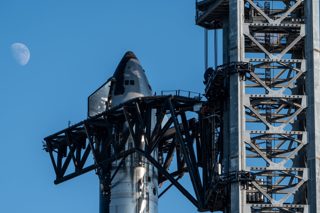 Succesvolle Starship-vlucht van SpaceX gegrepen door gigantische 