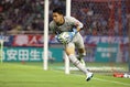 【ＦＣ東京１－０柏】柏のゴールをビックセーブで守ったＧＫ中村。写真：小倉直樹（サッカーダイジェスト写真部）