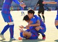 【厳選ショット】42分、市立船橋の郡司璃来が勝ち越しゴール！｜写真：田中研治（サッカーダイジェスト写真部）