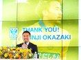 【PHOTO】岡崎慎司　引退会見｜写真：田中研治（サッカーダイジェスト写真部）