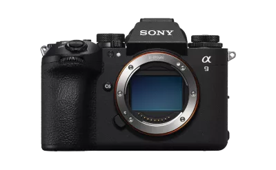 Front view of Sony α9 III