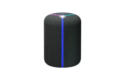 Black Sony Wi-Fi speaker model