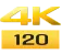 Logo of 4K 120