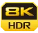 Logo of 8K HDR