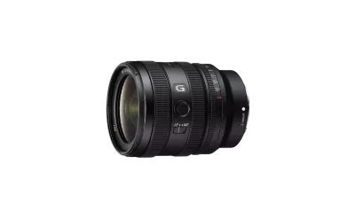 Side view of Sony SEL2450G lens